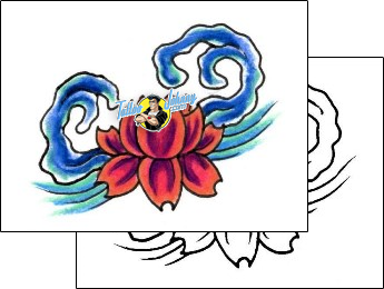 Flower Tattoo flower-tattoos-jennifer-james-jjf-00740