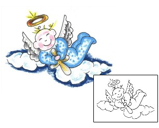 Heavenly Tattoo Little Angel Tattoo