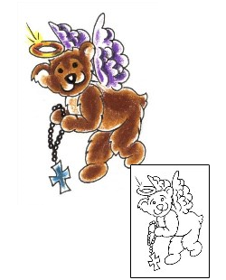 Bear Tattoo Religious & Spiritual tattoo | JJF-00761