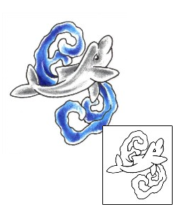 Dolphin Tattoo Tattoo Styles tattoo | JJF-00780