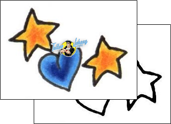 Celestial Tattoo star-tattoos-jennifer-james-jjf-00796