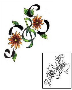 Music Tattoo Miscellaneous tattoo | JJF-00798