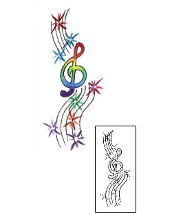 Music Tattoo Miscellaneous tattoo | JJF-00800