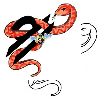 Reptile Tattoo snake-tattoos-jennifer-james-jjf-00828