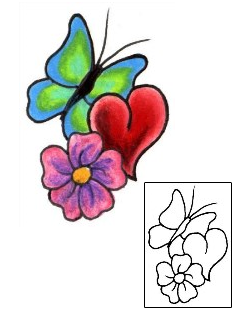 Picture of Plant Life tattoo | JJF-00837