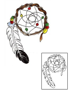 Dreamcatcher Tattoo Miscellaneous tattoo | JJF-00858