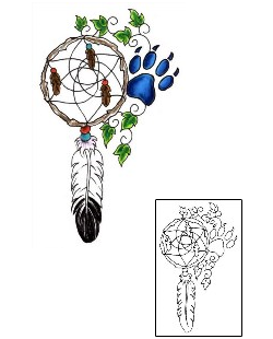 Dreamcatcher Tattoo Miscellaneous tattoo | JJF-00860