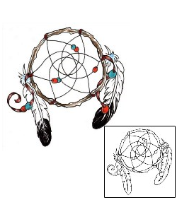 Dreamcatcher Tattoo Miscellaneous tattoo | JJF-00863