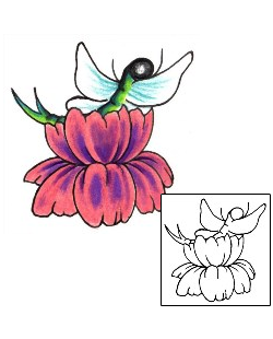 Lotus Tattoo Insects tattoo | JJF-00865
