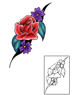 Picture of Plant Life tattoo | JJF-00871