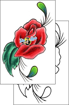Flower Tattoo plant-life-flowers-tattoos-jennifer-james-jjf-00872