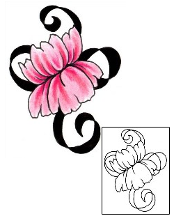 Lotus Tattoo Plant Life tattoo | JJF-00875