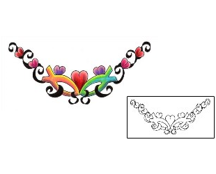 Heavenly Tattoo Specific Body Parts tattoo | JJF-00922