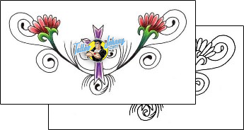 Flower Tattoo for-women-lower-back-tattoos-jennifer-james-jjf-00926