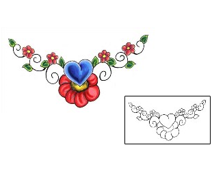 Picture of Specific Body Parts tattoo | JJF-00936