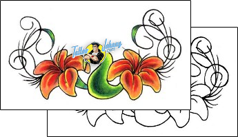 Flower Tattoo for-women-lower-back-tattoos-jennifer-james-jjf-00950
