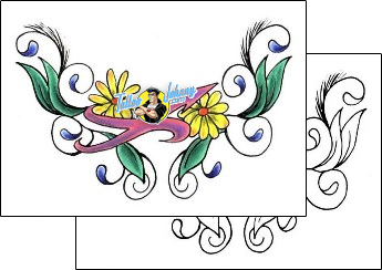 Flower Tattoo for-women-lower-back-tattoos-jennifer-james-jjf-00960