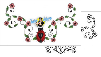 Ladybug Tattoo for-women-lower-back-tattoos-jennifer-james-jjf-00963