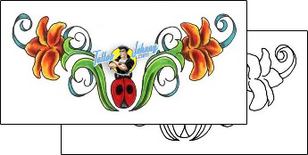 Ladybug Tattoo for-women-lower-back-tattoos-jennifer-james-jjf-00968