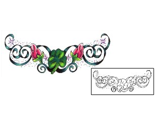 Clover Tattoo Specific Body Parts tattoo | JJF-00994