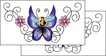 Butterfly Tattoo for-women-lower-back-tattoos-jennifer-james-jjf-01001