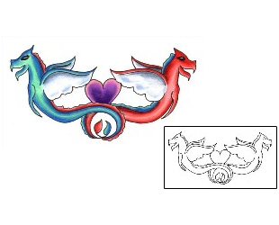 Dragon Tattoo Mythology tattoo | JJF-01036