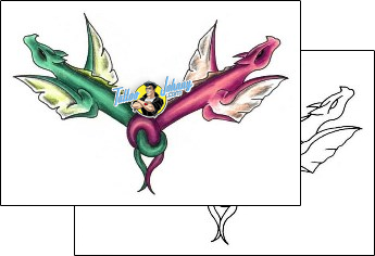 Wings Tattoo fantasy-tattoos-jennifer-james-jjf-01039