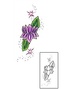 Lotus Tattoo Plant Life tattoo | JJF-01047