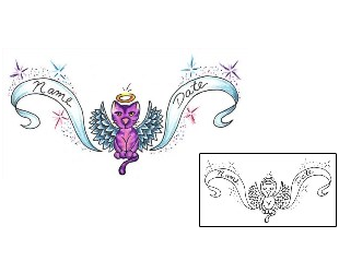 Heavenly Tattoo Specific Body Parts tattoo | JJF-01060