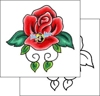 Flower Tattoo plant-life-flowers-tattoos-jennifer-james-jjf-01081