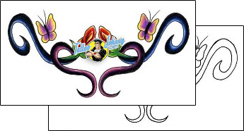 Butterfly Tattoo for-women-lower-back-tattoos-jennifer-james-jjf-01085