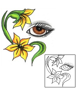 Picture of Plant Life tattoo | JJF-01243