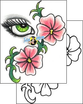 Flower Tattoo plant-life-flowers-tattoos-jennifer-james-jjf-01244