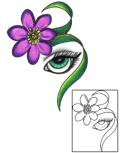 Picture of Plant Life tattoo | JJF-01249