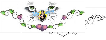 Cat Tattoo animal-cat-tattoos-jennifer-james-jjf-01281