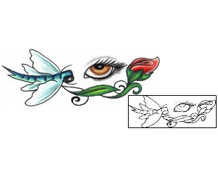 Dragonfly Tattoo Insects tattoo | JJF-01286
