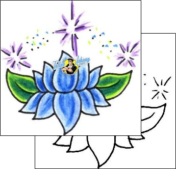 Flower Tattoo plant-life-flowers-tattoos-jennifer-james-jjf-01351