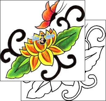 Butterfly Tattoo insects-butterfly-tattoos-jennifer-james-jjf-01357