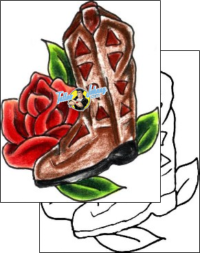 Rose Tattoo plant-life-rose-tattoos-jennifer-james-jjf-01397
