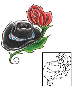 Western Tattoo Plant Life tattoo | JJF-01437