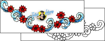 Flower Tattoo plant-life-flowers-tattoos-jennifer-james-jjf-01497