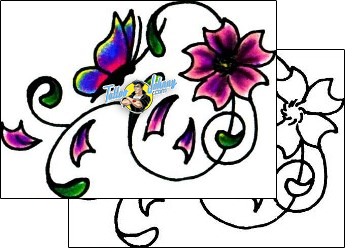 Butterfly Tattoo insects-butterfly-tattoos-jennifer-james-jjf-01500