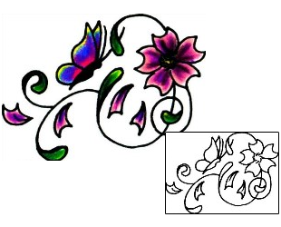 Butterfly Tattoo Insects tattoo | JJF-01500