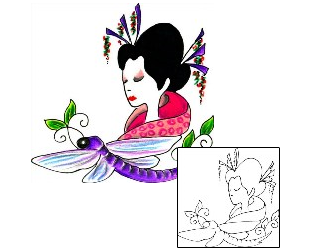 Picture of Masa Geisha Tattoo