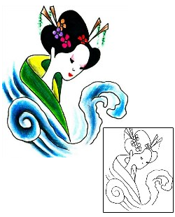 Picture of Fumiko Geisha Tattoo