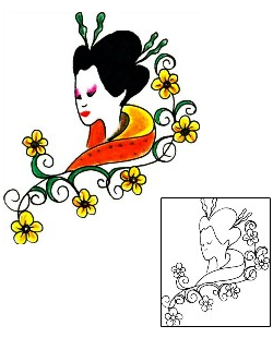 Picture of Masako Geisha Tattoo