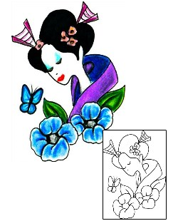 Geisha Tattoo Ayako Geisha Tattoo