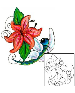 Lily Tattoo For Women tattoo | JJF-01519