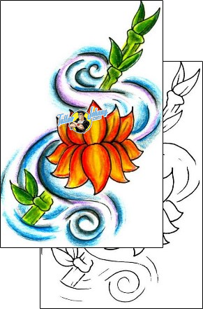 Flower Tattoo plant-life-flowers-tattoos-jennifer-james-jjf-01528