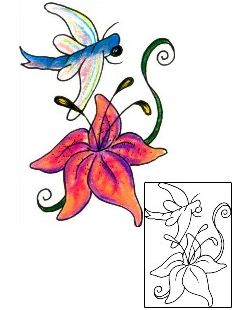 Lily Tattoo For Women tattoo | JJF-01529